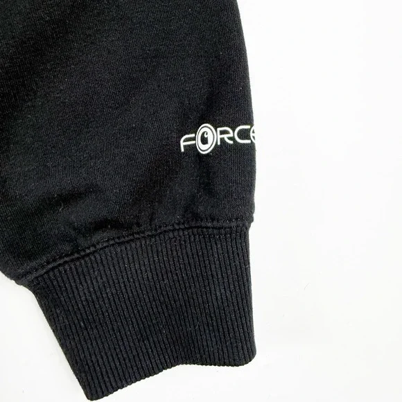 Carhartt Sweatshirt Mens Black Force Relaxed Crewneck Pocket Sweatshirt Large - Picture 4 of 4